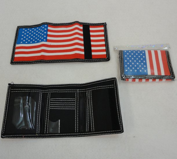 Trifold WALLET [Flag]